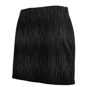 SceneWear Originals Black Rhinestone Skirt